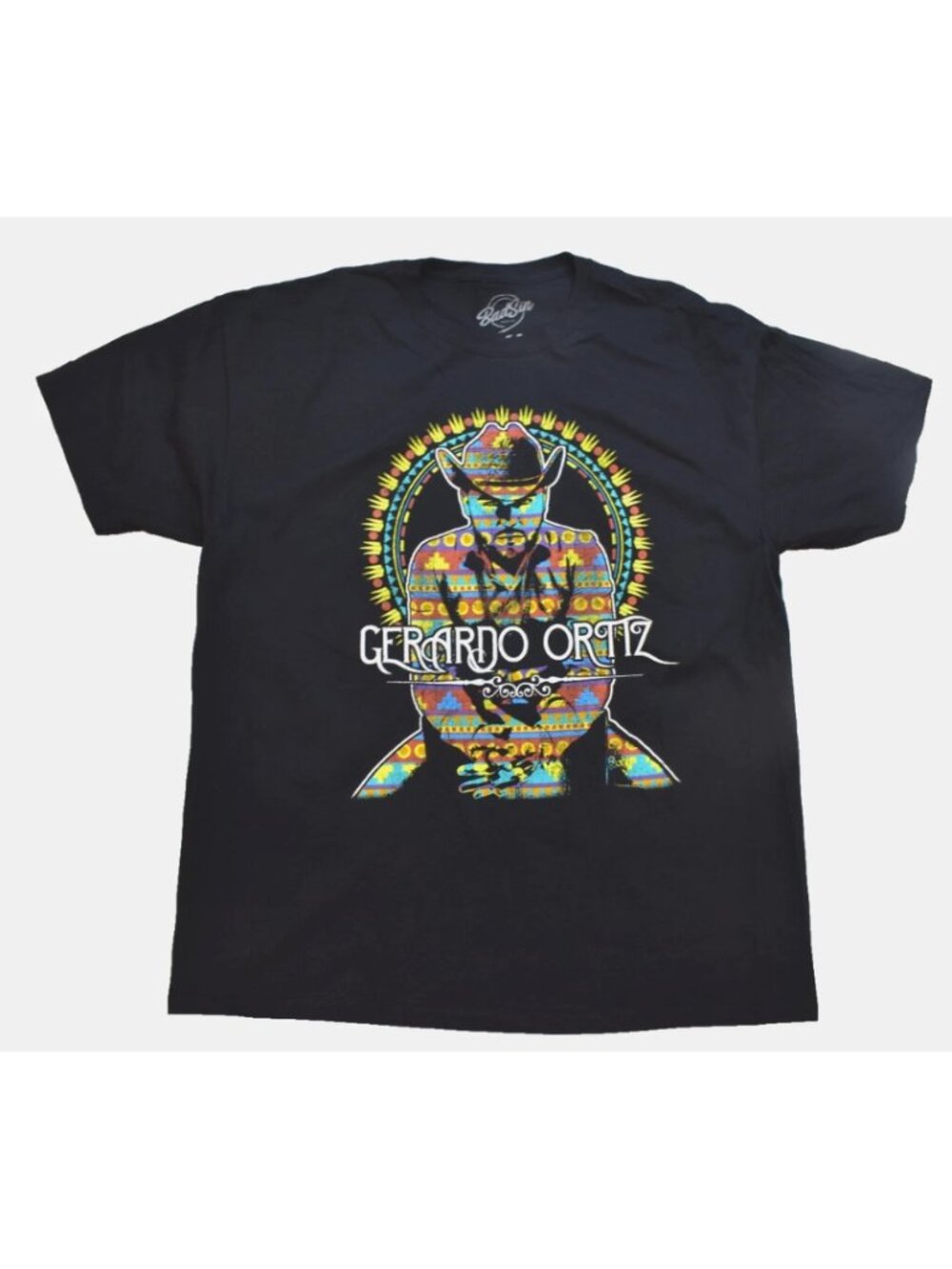 Gerardo Ortiz Mens Mexican Cowboy Singer Western Graphic Black Shirt New S-3XL